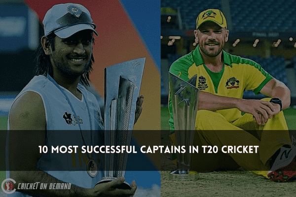 10 Most successful captains in T20 cricket – 2023